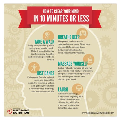 How to clear your mind in 10 minutes or less