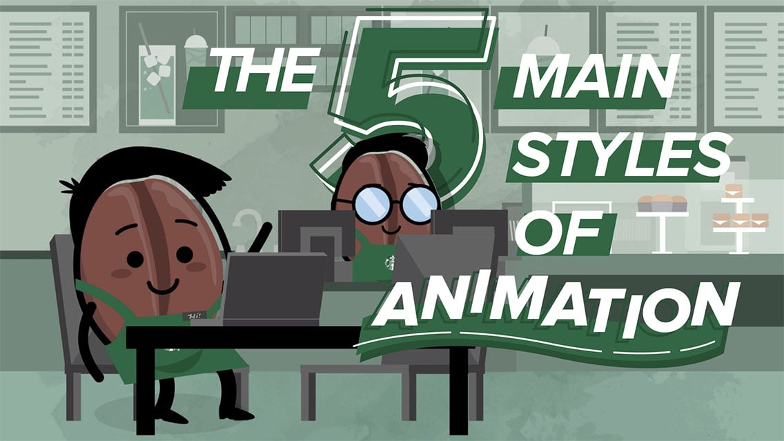 5 main styles of animation and animated videos