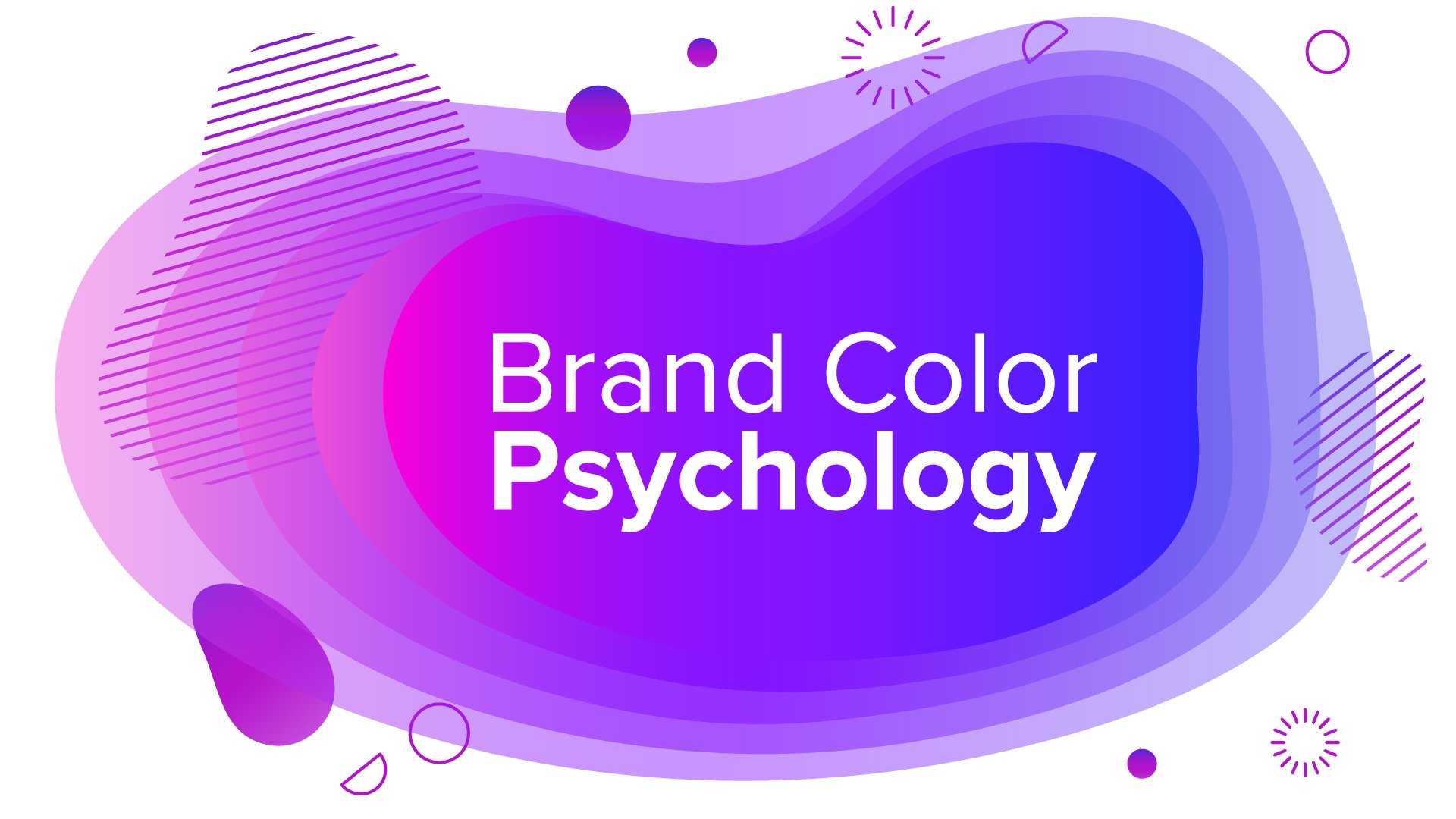 Brand color psychology graphic design