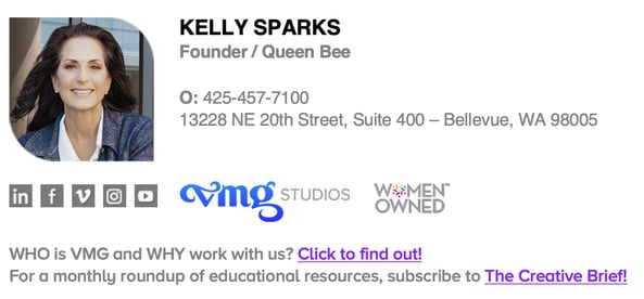 Kelly Sparks CEO VMG Studios