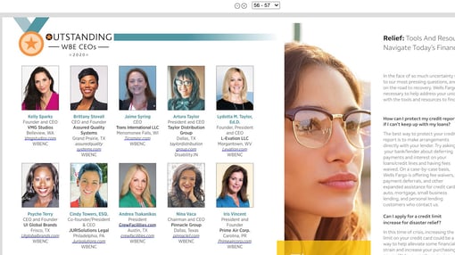 VMG Studios CEO Named Outstanding WBE CEO of 2020