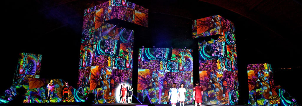 Projection mapping video