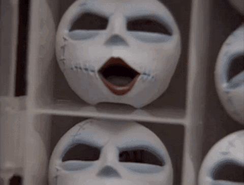 Sally stop motion animation from The Nightmare Before Christmas